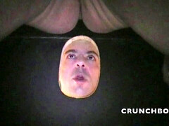 Two mature s stepdaddy fuck in glory holes backroom sauna