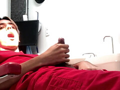 Jerking off at dental clinic pt 1