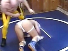 Gay wrestling, costume, cosplay sex