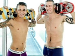 Huge anal romp with Seth Knight, Conor Kline