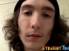 Sean Johansen is back to show his straight dick once again