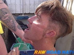 British lad, outdoor, beefy