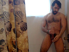 Masturbation, gay hot dude, gay bearded