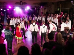 28 teens strip teasing for hundreds of people to watch in public