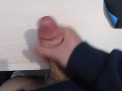 Jizzing on my Desk because Wild