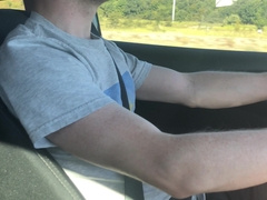 Johnnie Paramour Edging On The Road In Public