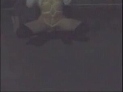 Asian Crossdresser Cums Outside 2