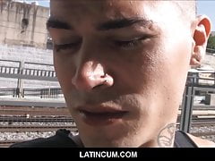 Bad Boy Amateur Latino Twink Paid Cash To Fuck Stranger POV