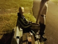 Sex On A Bench At A Parking Lot