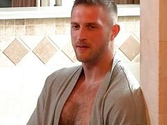 Daddy drills his new boy!