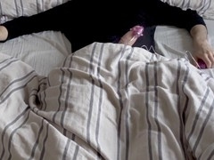 Huge dick jerking off, femboy gay, hands-free cum