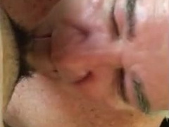 Husky older sucking younger