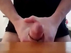 Twink Handjob: Massive Cum Load!