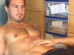 Gay, muscle, serviced