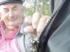 Grandpa in park 7