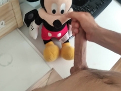 I Plow Mickey Mouse and I Give Him A Few Hard-Ons With My Massive Meatpipe Until I Jizz