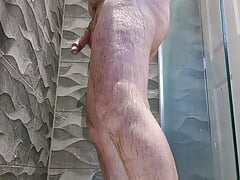A selection of different aspects of masturbation: shower get dried piss wanking orgasm verbal and loud dry cum
