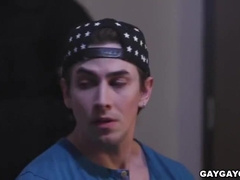 Officer Nick Fucked Jacks Hole Point Of Entry With Jack Hunter And Romeo Davis