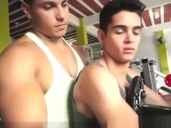 Latin twink anal sex with cumshot