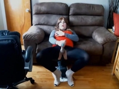 huge toy anal play 9