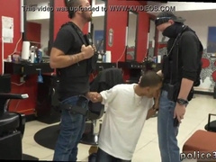 Watch this black dude with a huge dick take on a pack of goblins in a wild military porno