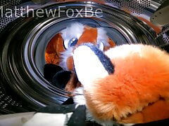 Matthew fox got stuck in washing machine (Fursuit Murrsuit)