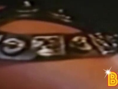 Young man is raw banged by large dicks in retro gangbang