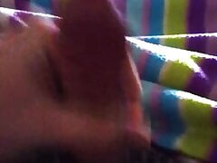 Massive cumshots, blowjob