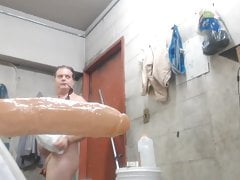 Curvy White Butt JoeyD Outdoor Toying