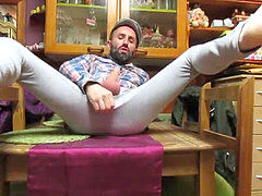 jerking off in my longjohns