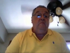 grandpa show on webcam