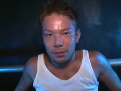 Horny Asian homosexual twinks in Amazing twinks, rimming JAV movie