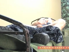 Wooly Heterosexual HandsomeYoung U.S. Marine Doyle