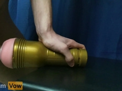Ample Stiffy Humping Fleshlight - nine Inches Plumbing Vag Fucktoy