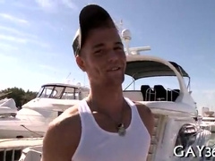 Sumptuous homosexual assfucking fuck-fest