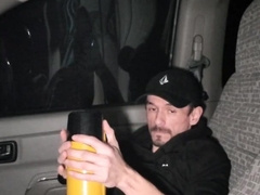 Masturbator Edging and jizzing attempting to get caught!