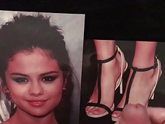 Selena Gomez feet cum tribute