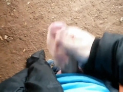 German Stud Public Park Jerk And Cum