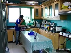 Daddy Bareback Fucks Asian Boy Marcon