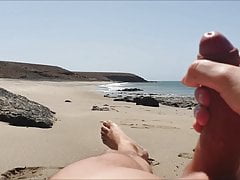 Nude Beach, Wank and Cuming