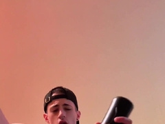 Masturbating and edging my GINORMOUS FIRM SPEAR with my fresh fucktoy, HEFTY cumshot!
