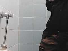Pissed in the public batroom after i squeeze it  a hospital