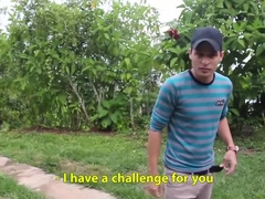 A Challenge To Suck Dick In Public