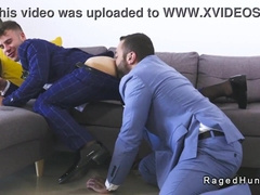 Bummers in suits salad tossing and anal invasion shagging on the couch