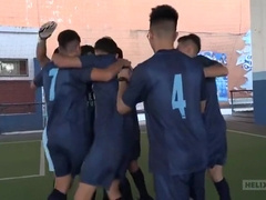 Glenn Hut - Sex After Match Bareback - Felix Harris