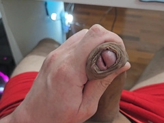 SOLO HOMO DUDE WANKING OFF AND JISM