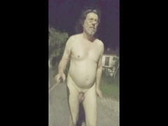 Risky public exhibition: Walking around completely naked in the streets!