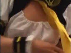 Japanese Crossdresser Rails Penis and Jizzes Rock-hard