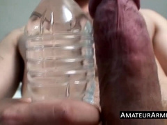 Lusty ginger butt pirate strokes his hairy schlong solo