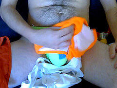 jacking-off in my speedo bone
